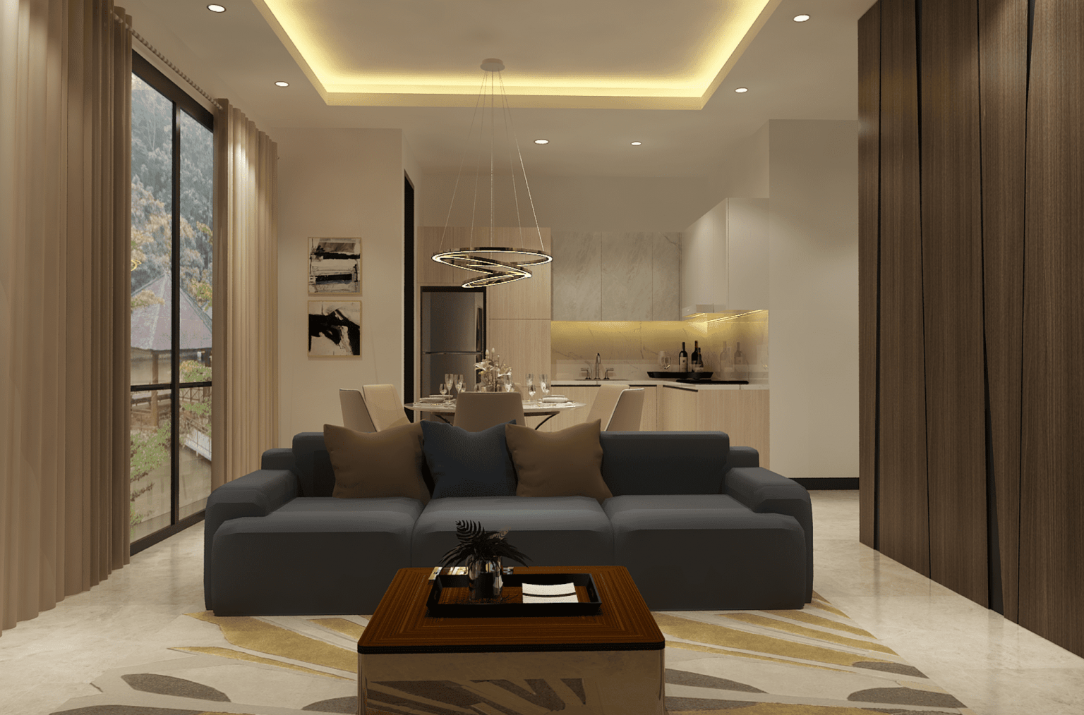 Living Room_Rumah Bintaro V2 R1_pradana interior