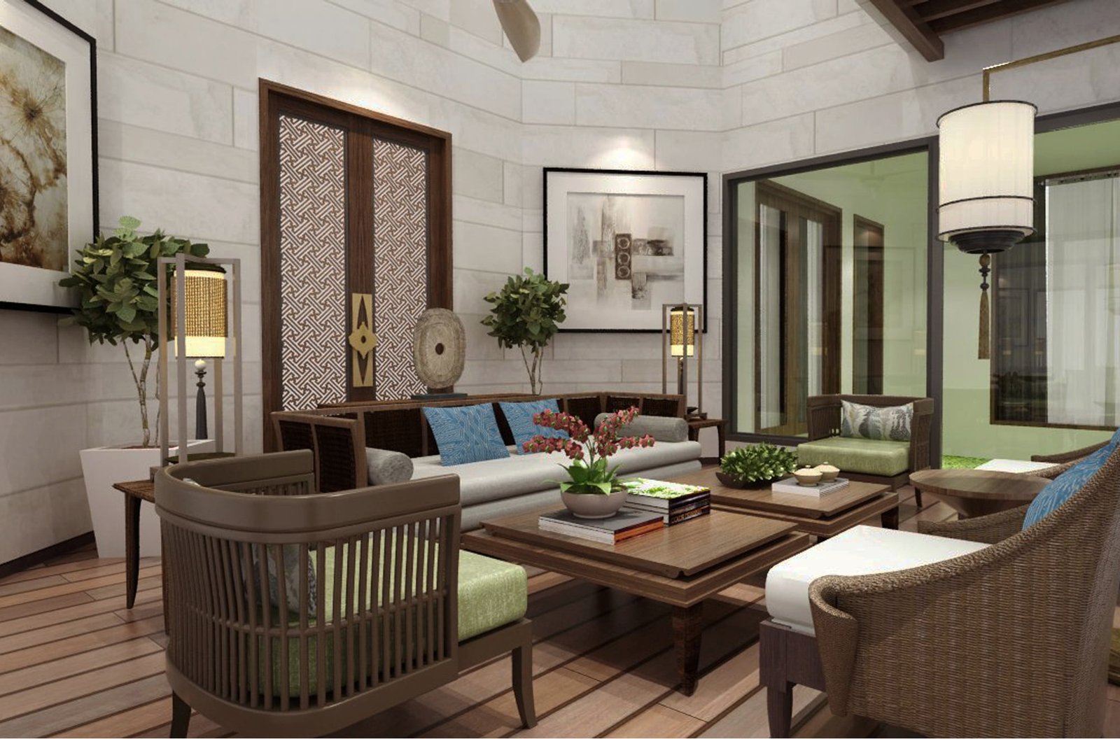 Desain Interior Living Room 2_Jakarta Selatan