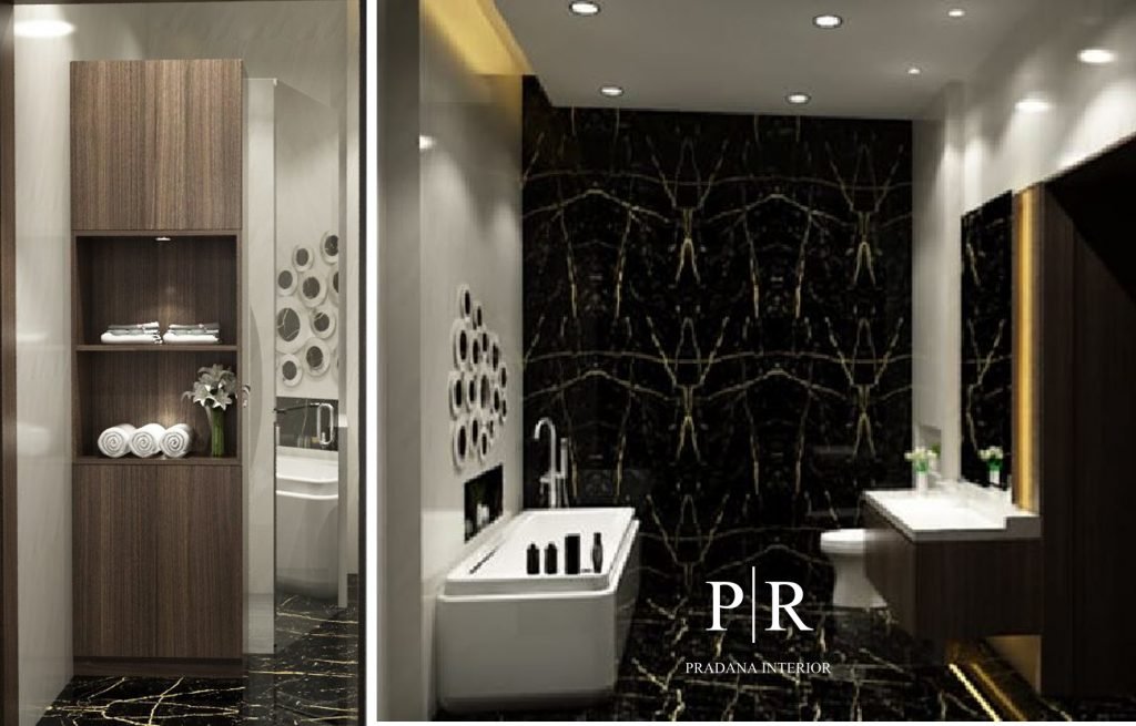 Desain Interior Rumah Irish Bella, toilet 2
