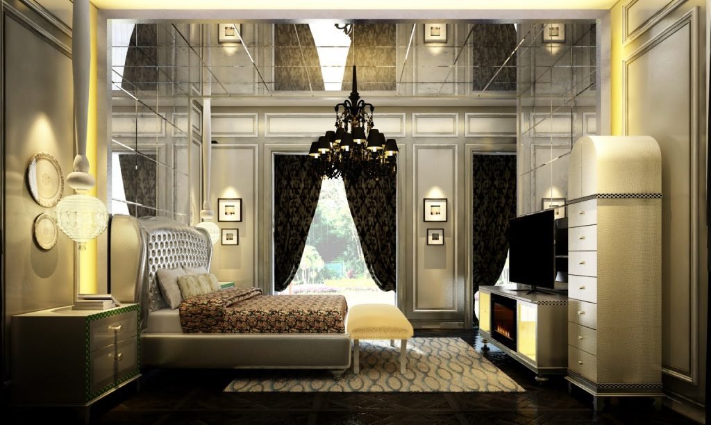 Desain Interior Serenia Hills _ Master Bed Room