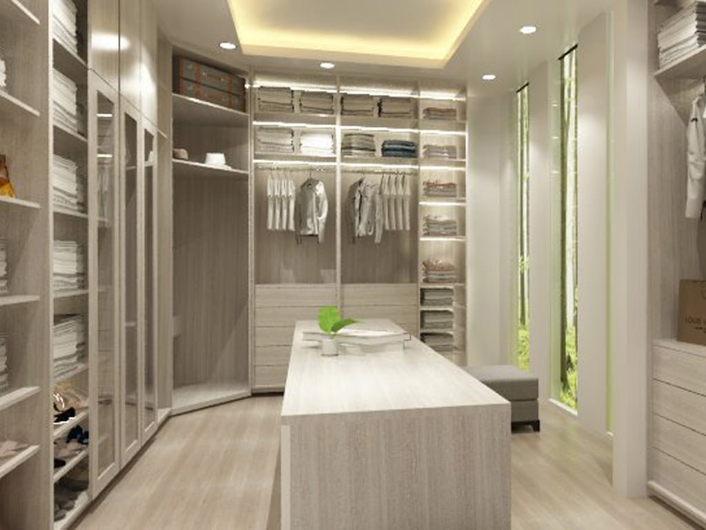 Desain Interior Walk in closet_Jakarta Selatan