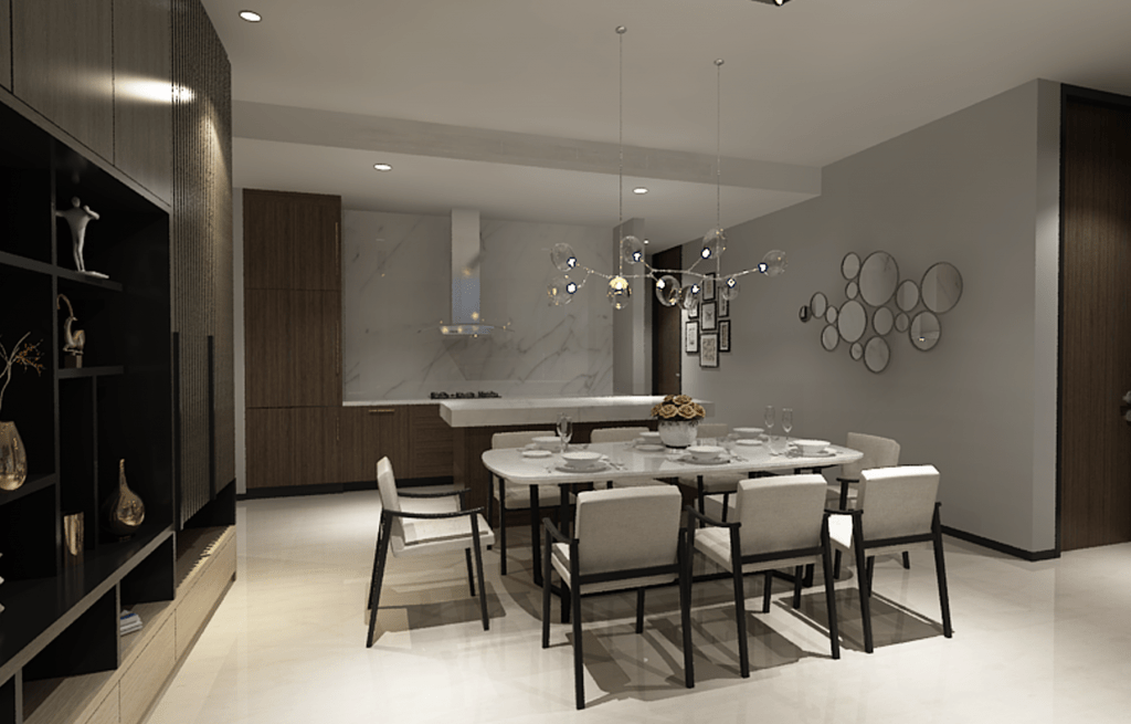 Desain Interior Japanese Modern - Dining Room - Jakarta