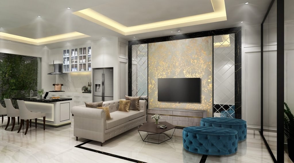 Desain Interior Rumah Klasik Jakarta 4