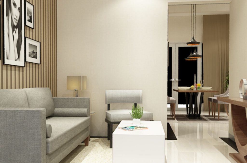 Desain Interior Perumahan Bintaro​ - Living room