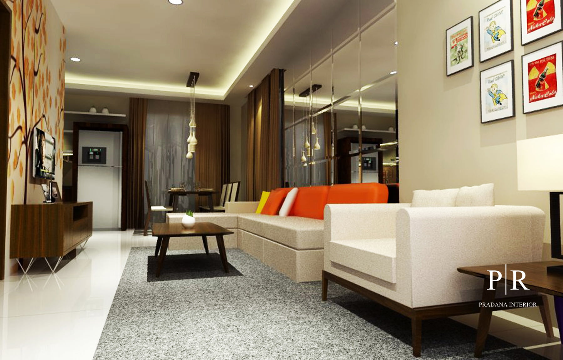 Jasa Interior Apartemen Jakarta Murah Berkualitas 085210694079 Pradana Interior