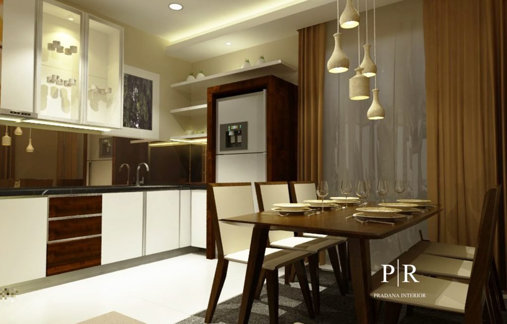 Jasa Desain Interior Apartemen Jakarta - Dining Room , Ruang makan