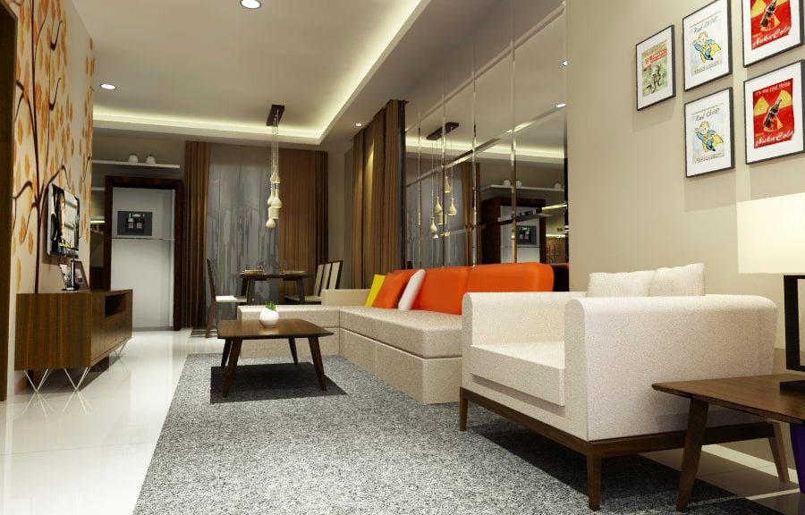 Jasa desain dan kontraktor interior - jasa desain interior -Apartemen Lippo Cikarang