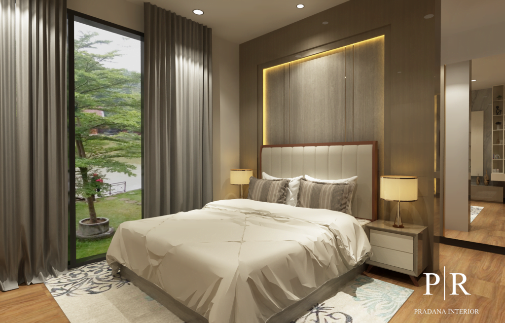 Jasa Interior Apartemen Central Park - Master Bed Room 2