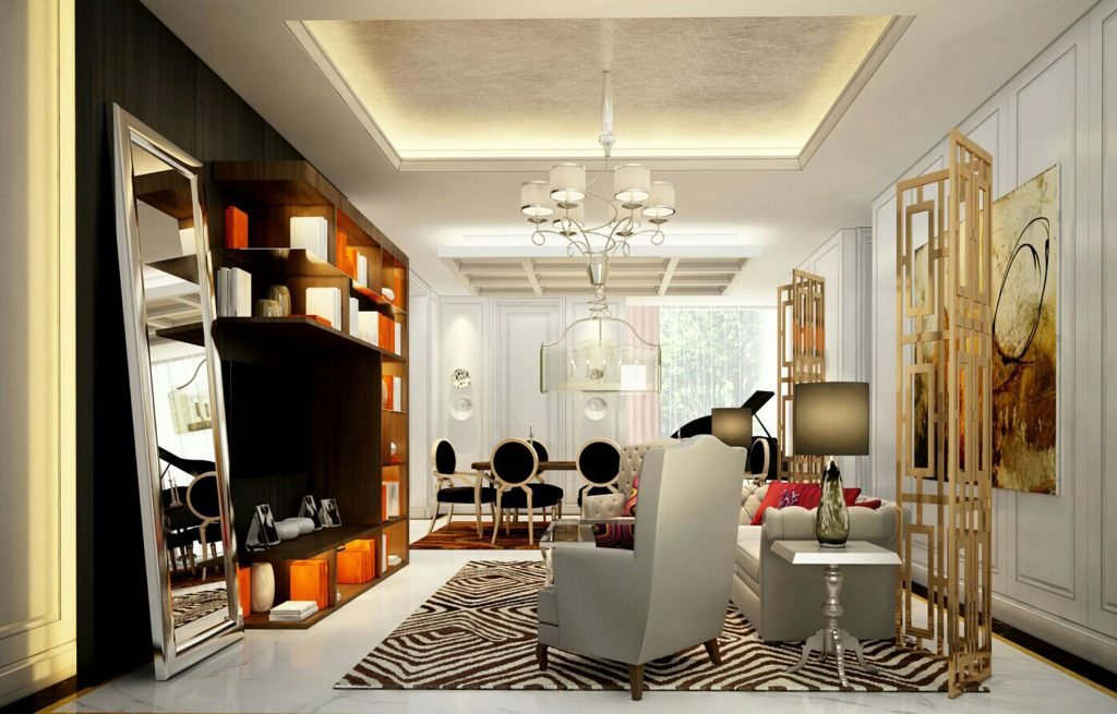 Jasa desain interior terbaik - Living room
