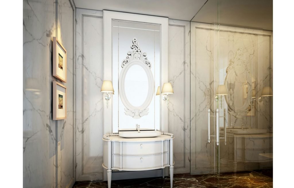 Jasa desain interior terbaik - Vanity / wastafel