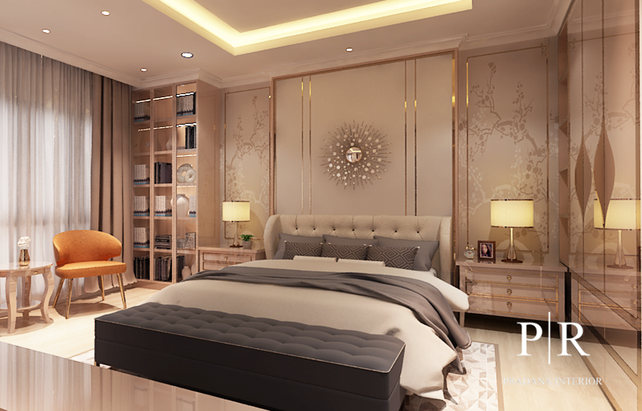 Interior perumahan The Icon, BSD City - Master Bed Room 2 - Foto Exsisting
