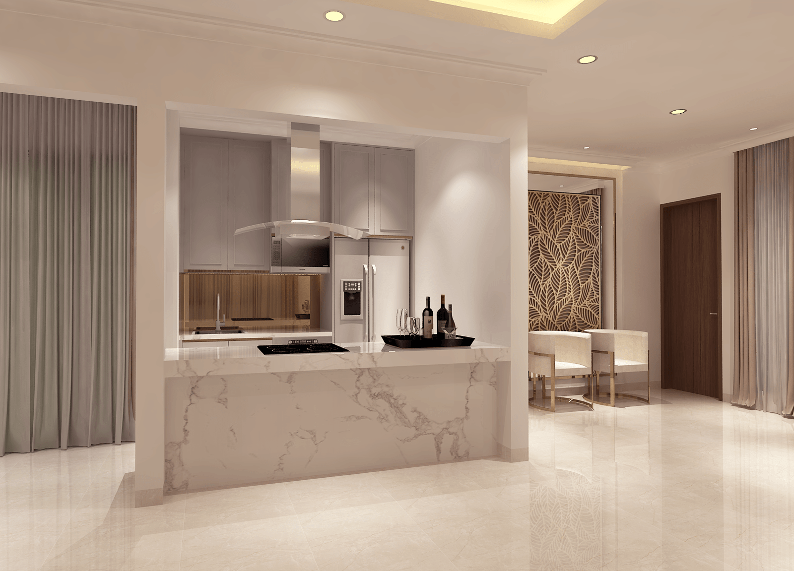 Interior perumahan The Icon, BSD City - Pantry - Foto Exsisting