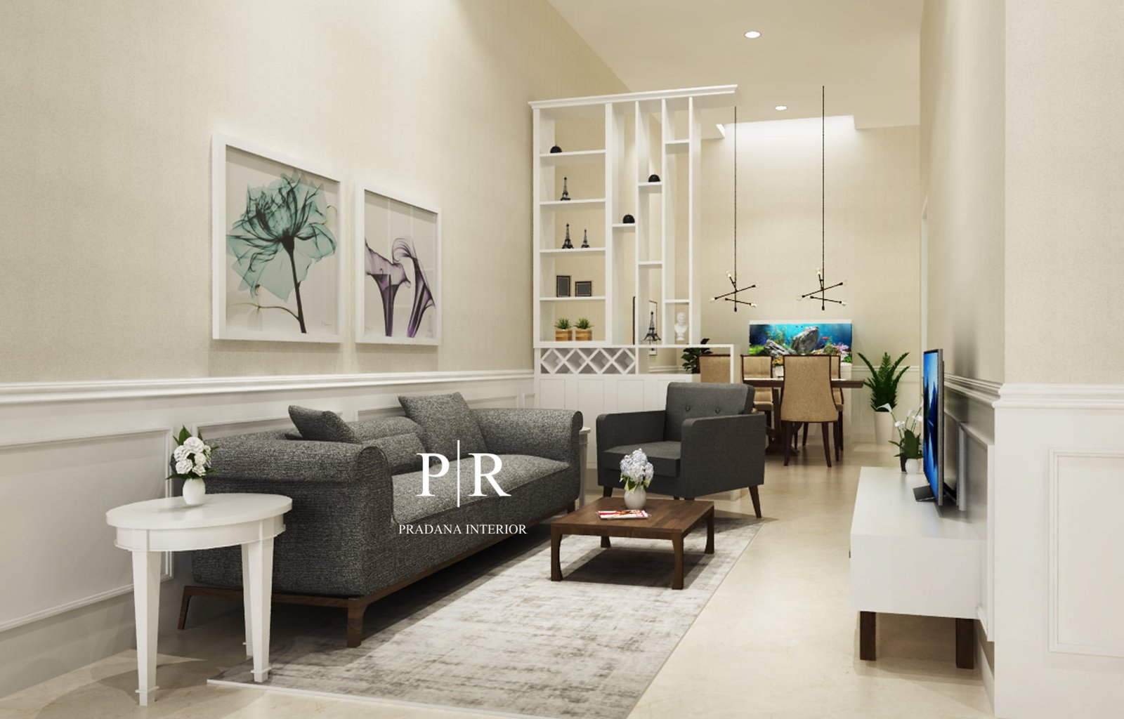 Jasa interior rumah di bekasi - Living room